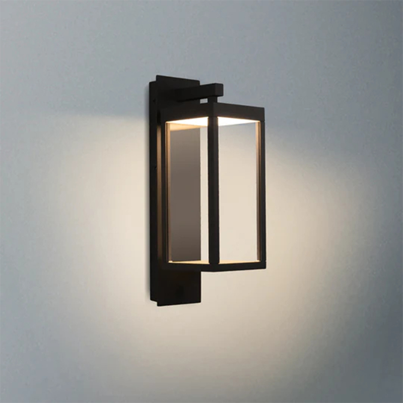 22527 LED White/Black/Grey IP54 13W 750lm Outdoor Sensor Wall Light